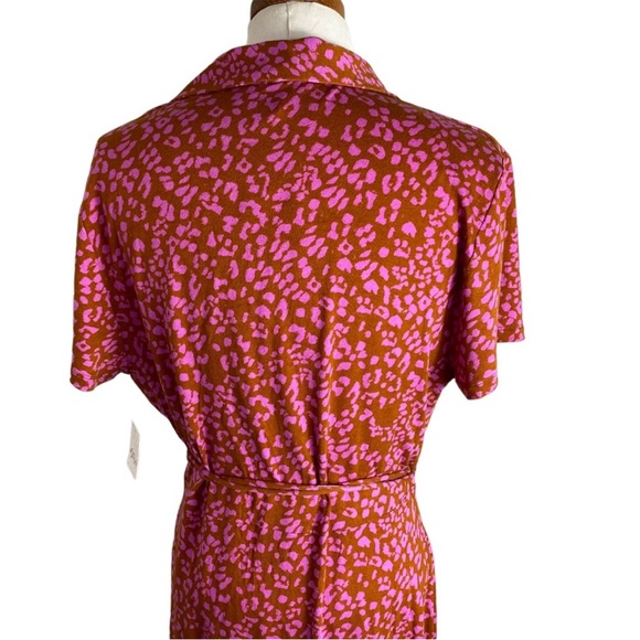 Free People Womens Cut Out Floral Mini Dress - Picture 6 of 14